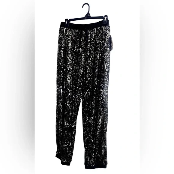 SCOOP Bling Sequin Joggers SIZE XL 16/18 STRETCHY.. NWT - Picture 5 of 8